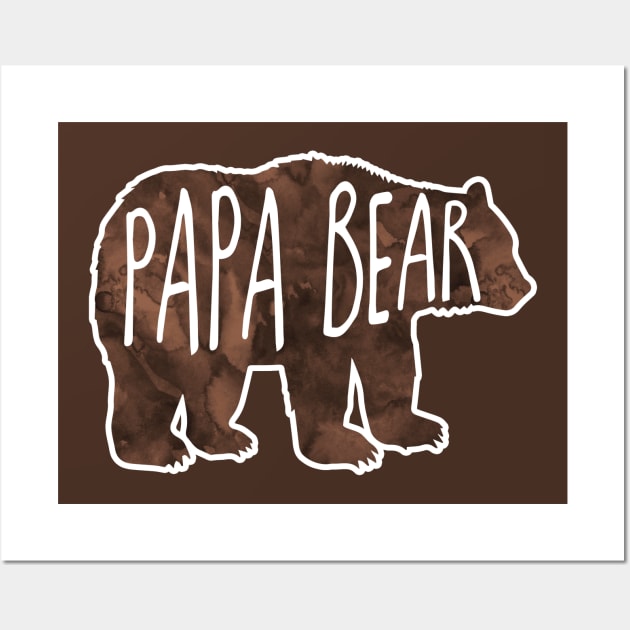 Papa Bear Wall Art by Shana Russell
